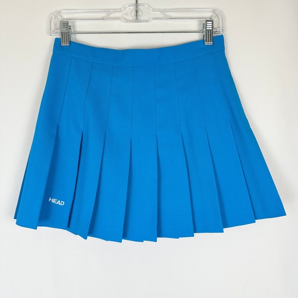 Head Sportswear Dresses & Skirts - Vintage Head Sportswear Blue Pleated Tennis Skirt Women 10 USA Sporty Pickleball